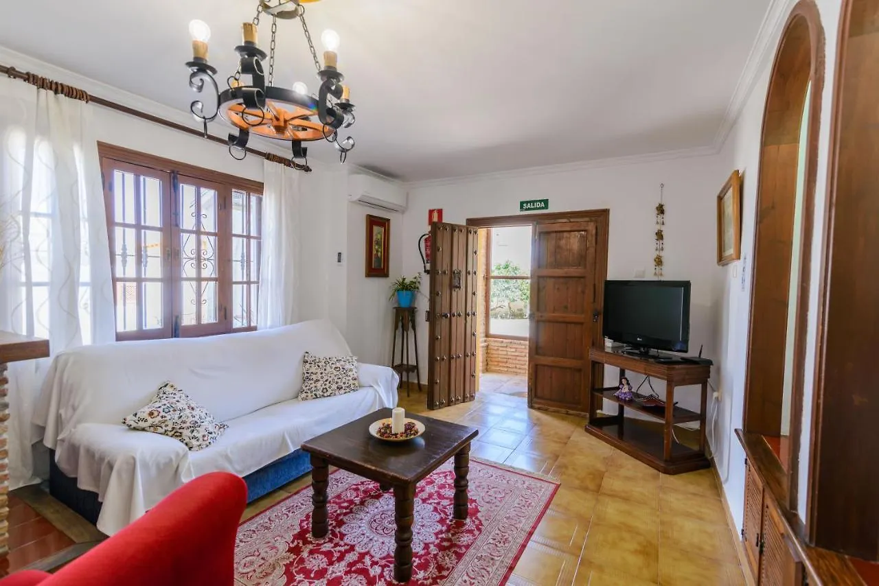 Casa Patio De Los Naranjos Piscina Privada 알카우씬 펜션