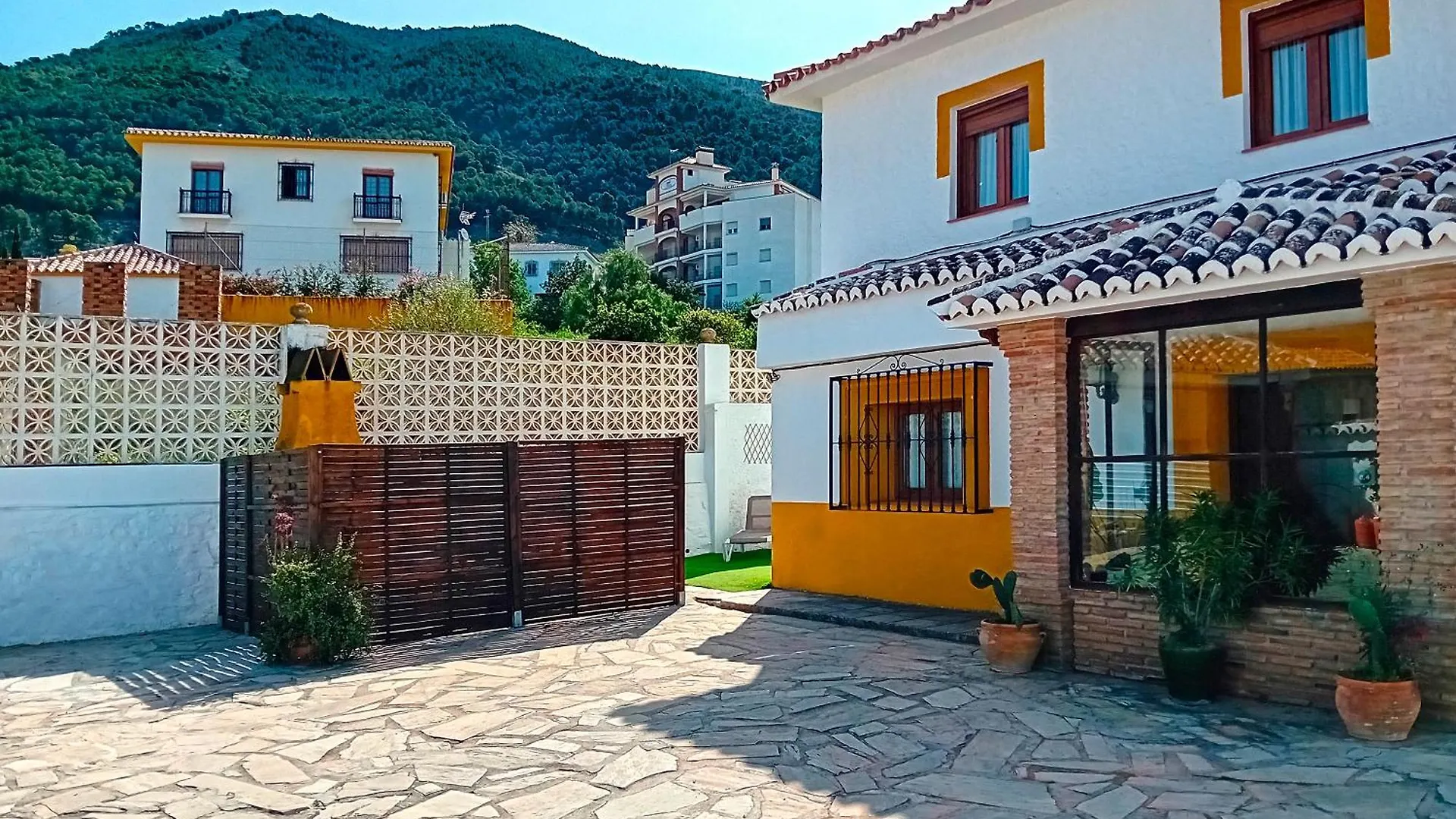 Casa Patio De Los Naranjos Piscina Privada 알카우씬