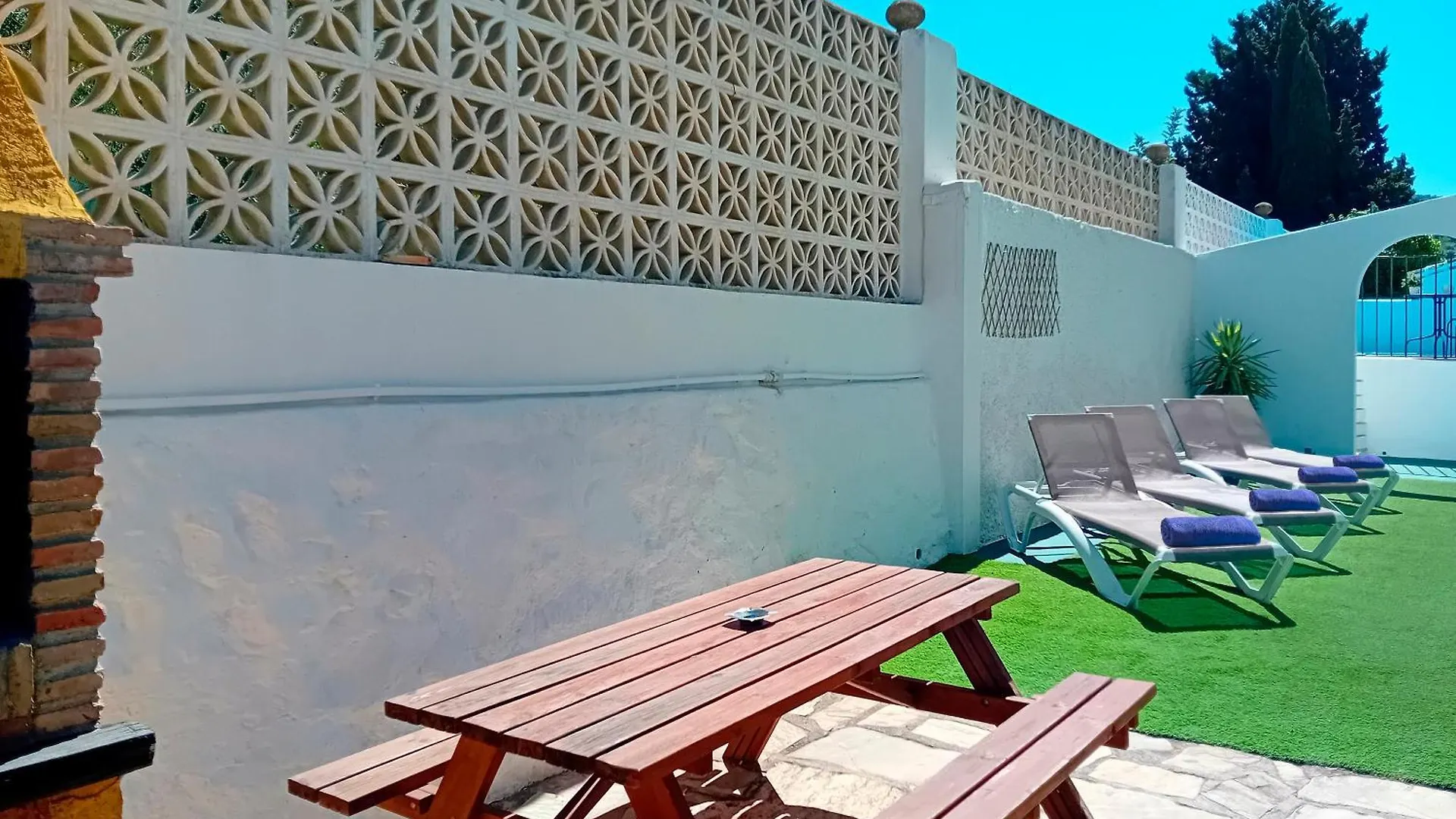 Casa Patio De Los Naranjos Piscina Privada 알카우씬 스페인
